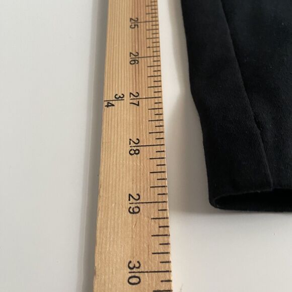 J Jill Ponte Pants Size Medium Black Slim Leg Ankle Stretch Minimalist - Picture 5 of 8